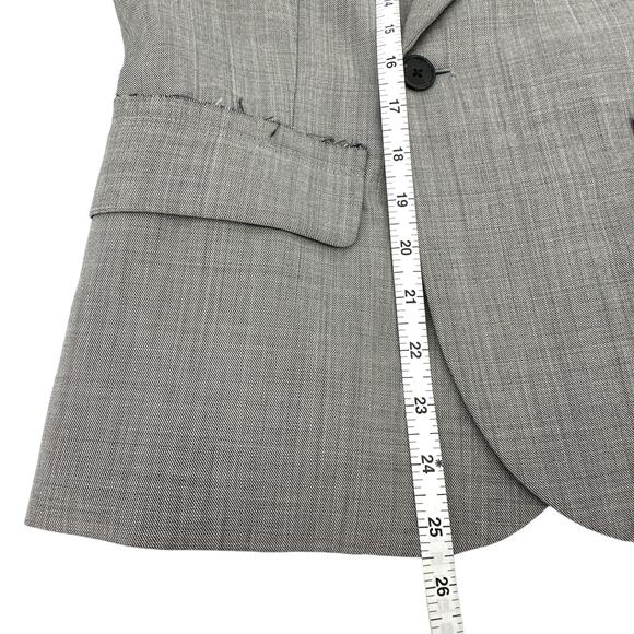 NILI LOTAN Jefferson Jacket Blazer in Grey 8 - Picture 9 of 10